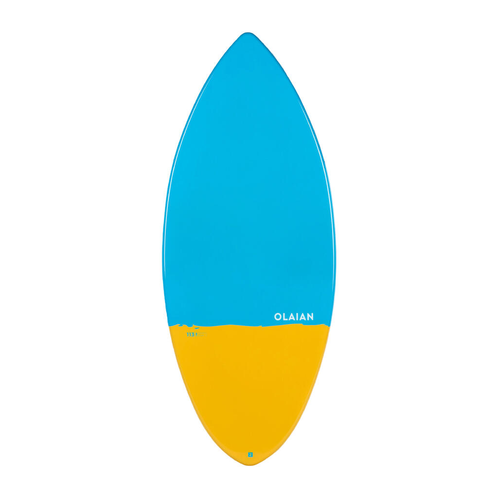 Kids' Skimboard 900 blue orange Composite fibre